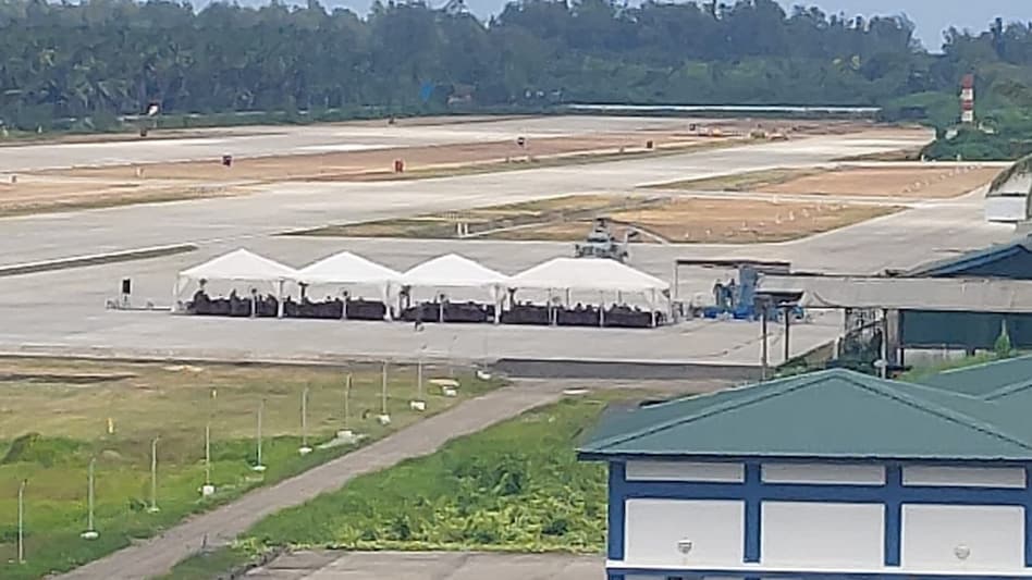 Car Nicobar Air Base gets upgraded runway Car Nicobar Air Base gets upgraded runway