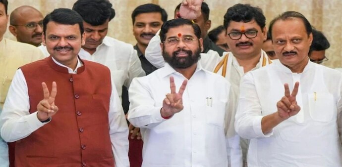 The Mahayuti alliance also includes the Eknath Shinde-led Shiv Sena and Ajit Pawar's Nationalist Congress Party (NCP), which secured 22 and two unopposed wins respectively. The Mahayuti alliance also includes the Eknath Shinde-led Shiv Sena and Ajit Pawar's Nationalist Congress Party (NCP), which secured 22 and two unopposed wins respectively.