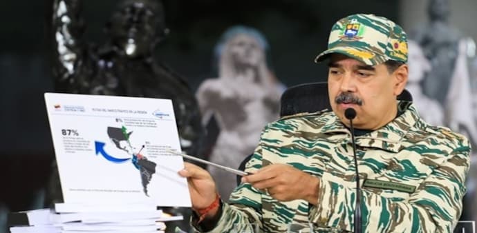 Maduro inherited a state built on oil dependence and Chávez’s charismatic authority. Maduro inherited a state built on oil dependence and Chávez’s charismatic authority.