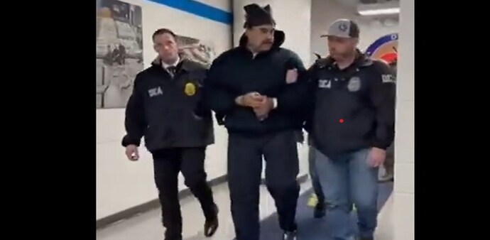 Maduro arrives in New York after capture Maduro arrives in New York after capture