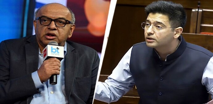 After draft rules, Bikhchandani says Chadha is ‘trying to jump on the bandwagon’ After draft rules, Bikhchandani says Chadha is ‘trying to jump on the bandwagon’