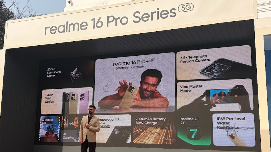 Realme 16 Pro series launch Realme 16 Pro series launch
