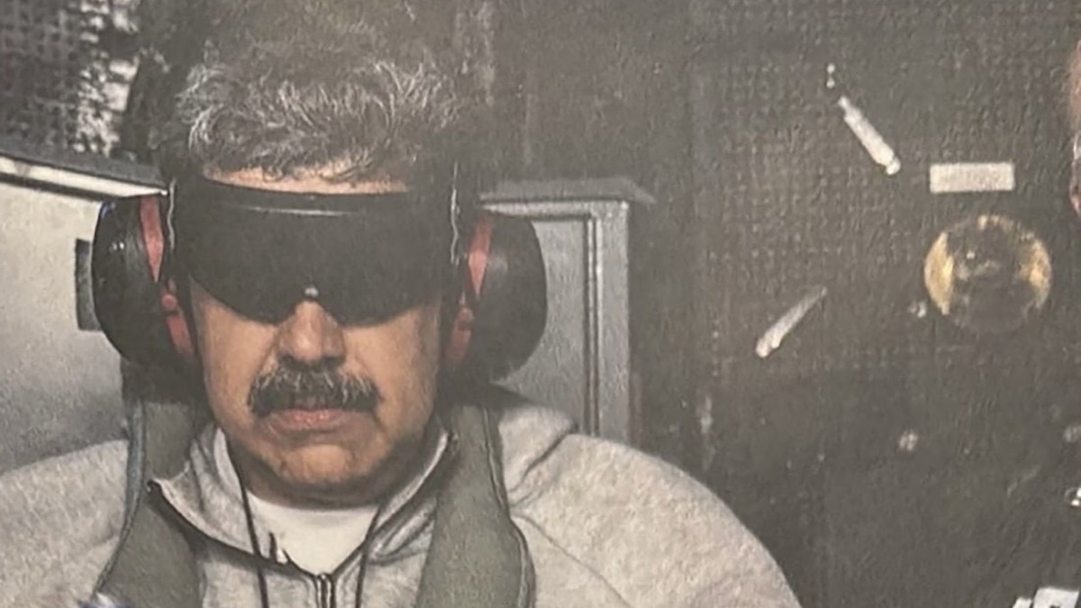 To substantiate his point, Brahma Chellaney shared the message of Maduro's son, Nicolas Maduro Guerra.