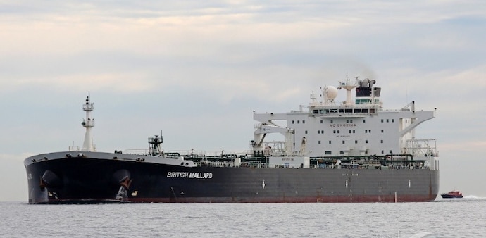 According to US government records cited by the Associated Press, the Olina was previously sanctioned under the name Minerva M for transporting Russian oil while flagged in Panama. According to US government records cited by the Associated Press, the Olina was previously sanctioned under the name Minerva M for transporting Russian oil while flagged in Panama.