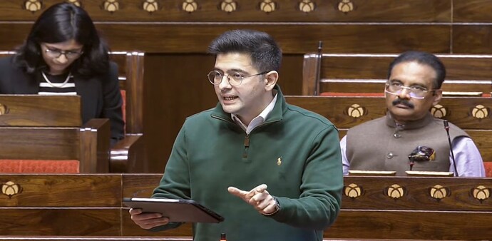 Highlighting the working conditions of gig workers, the MP said he had spoken to hundreds of delivery partners over the past few months. Highlighting the working conditions of gig workers, the MP said he had spoken to hundreds of delivery partners over the past few months.