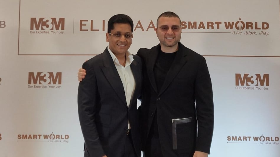 Pankaj Bansal, Promoter, M3M India and Founder, Smartworld Developers and ELIE SAAB Jr., Vice Chairman & CEO, ELIE SAAB Group Pankaj Bansal, Promoter, M3M India and Founder, Smartworld Developers and ELIE SAAB Jr., Vice Chairman & CEO, ELIE SAAB Group