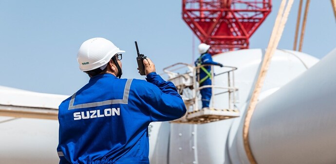 Shares of Suzlon Energy settled at Rs 49.01 on Wednesday, up 0.6 per cent for the day. The total market capitalization of the company stood little above Rs 67,000 crore. Shares of Suzlon Energy settled at Rs 49.01 on Wednesday, up 0.6 per cent for the day. The total market capitalization of the company stood little above Rs 67,000 crore.
