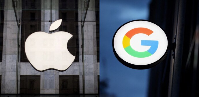 Apple and Google Apple and Google