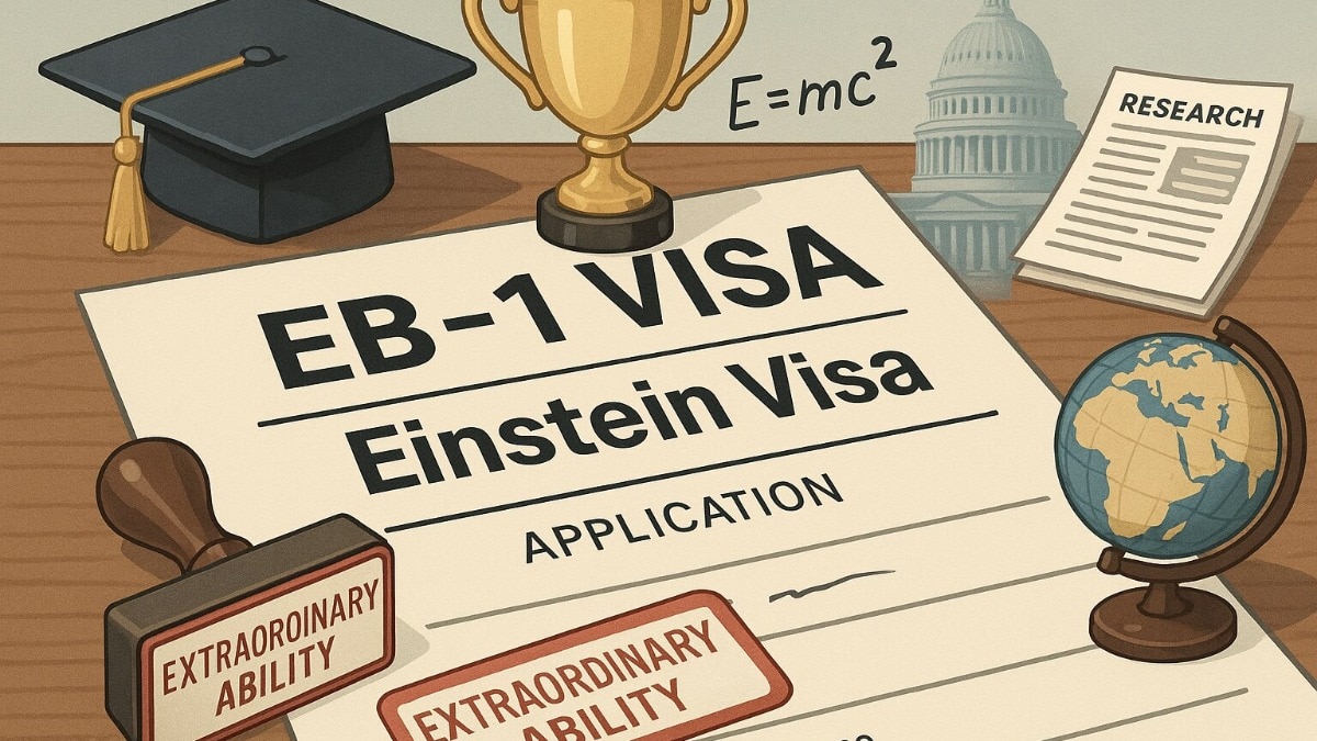 The EB-1A category has earned the “Einstein visa” nickname because it targets individuals who are already at the top of their fields. 
