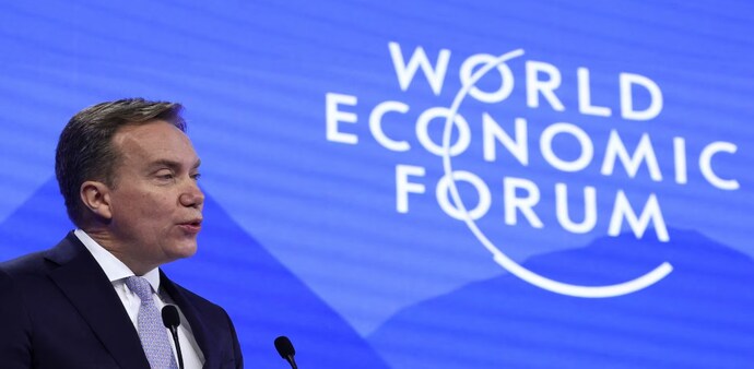 WEF President Borge Brende said this week will be delicate for EU-US relationship WEF President Borge Brende said this week will be delicate for EU-US relationship