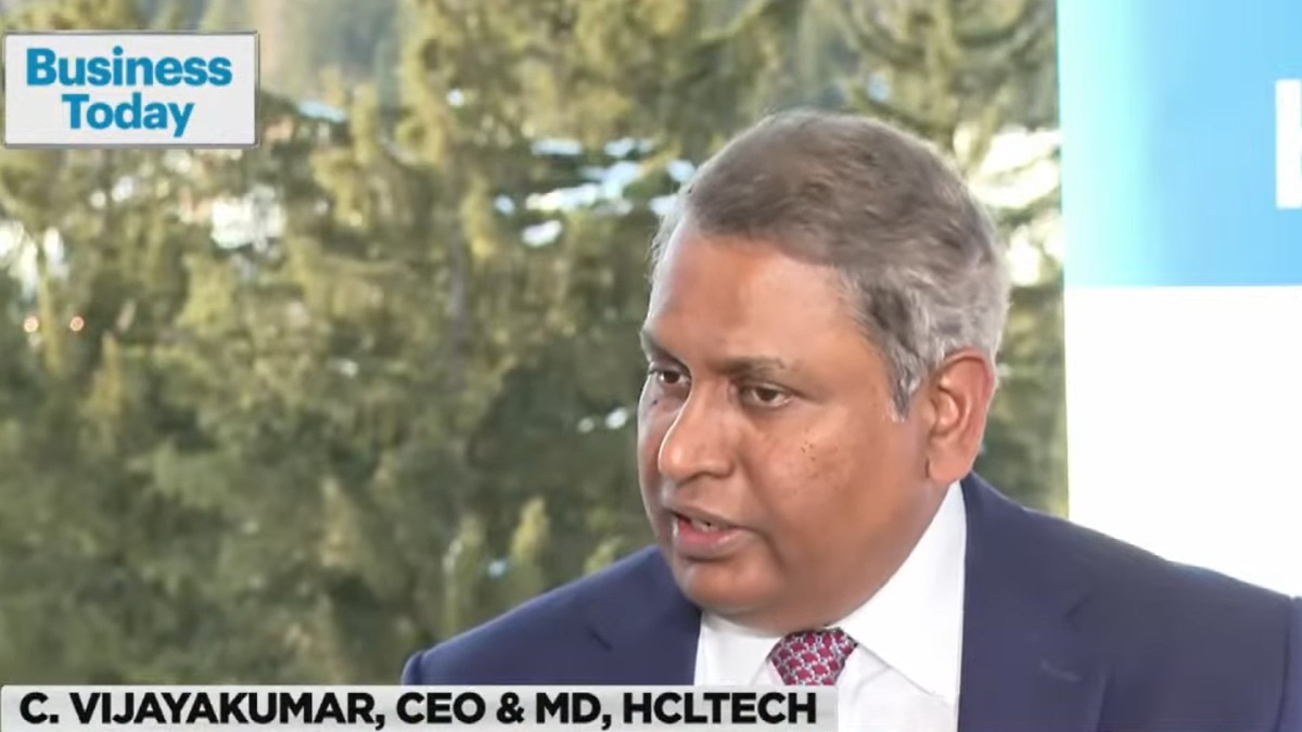 C. Vijayakumar, CEO & Managing Director of HCLTech