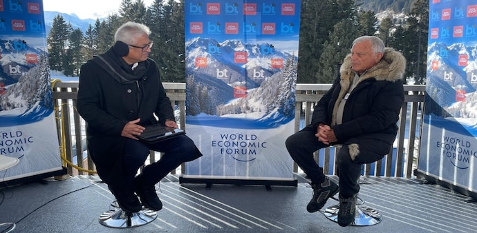 WEF Davos 2025: S4 Capital executive chairman Sir Martin Sorrell WEF Davos 2025: S4 Capital executive chairman Sir Martin Sorrell