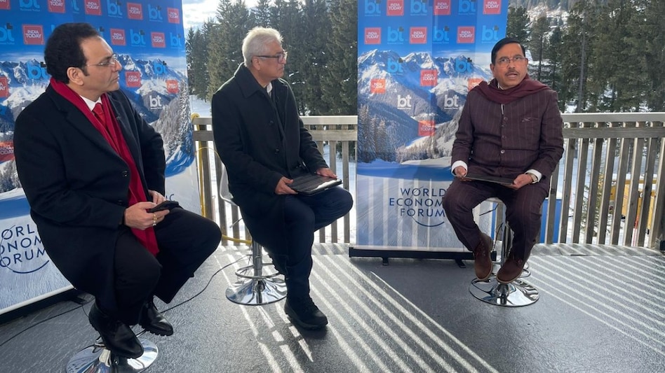 Davos 2026: Union Minister for New and Renewable Energy Prahlad Joshi at World Economic Forum Davos 2026: Union Minister for New and Renewable Energy Prahlad Joshi at World Economic Forum