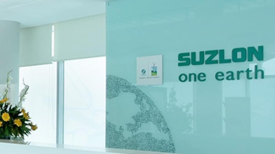 Shares of Suzlon Energy weakened another 2 per cent on Tuesday, falling to Rs 47.17, with its market capitalization falling below Rs 65,000 crore. Shares of Suzlon Energy weakened another 2 per cent on Tuesday, falling to Rs 47.17, with its market capitalization falling below Rs 65,000 crore.