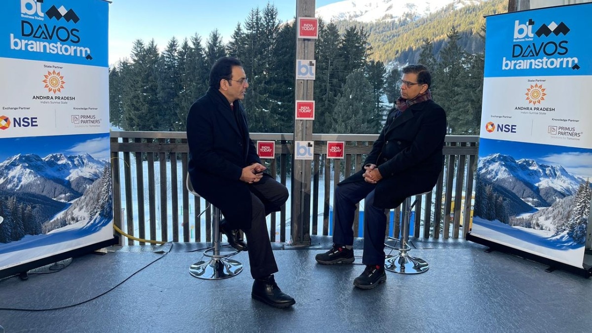 Sanjeev Krishan, Chairperson, PwC in India, at Davos 2026.