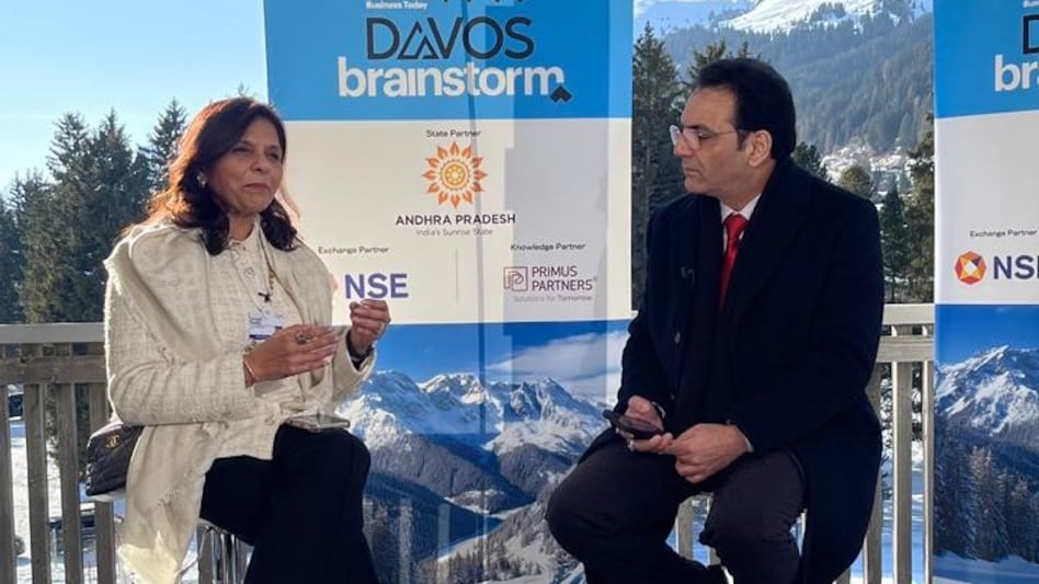 Sangita Reddy, Joint Managing Director, Apollo Hospitals Enterprise, at Davos 2026. Sangita Reddy, Joint Managing Director, Apollo Hospitals Enterprise, at Davos 2026.