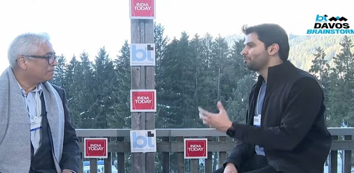 Skild AI CEO Deepak Pathak at WEF 2026 Skild AI CEO Deepak Pathak at WEF 2026