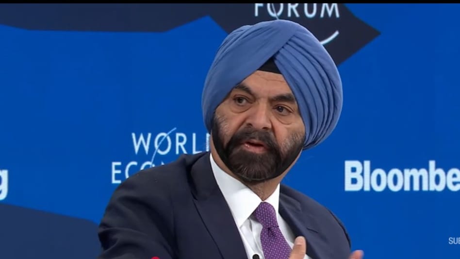WEF Summit 2026: Banga said stronger physical and human infrastructure, along with business-friendly policies, are vital as the private sector creates jobs while the government enables growth. WEF Summit 2026: Banga said stronger physical and human infrastructure, along with business-friendly policies, are vital as the private sector creates jobs while the government enables growth.