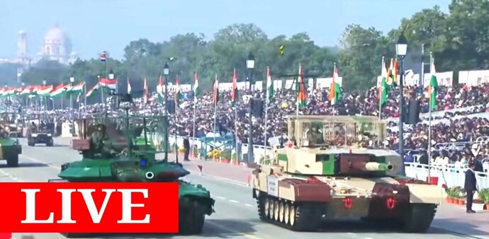 Drone Shakti and Integrated Operation Centre, commemorating victory during Operation Sindoor, displayed over Kartavya Path during the Republic Day parade. Drone Shakti and Integrated Operation Centre, commemorating victory during Operation Sindoor, displayed over Kartavya Path during the Republic Day parade.