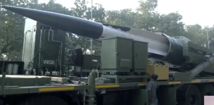The LRAShM can carry different payloads and is capable of destroying all classes of warships. Developed entirely by DRDO, the missile is part of India's self-reliance in defence technology. The LRAShM can carry different payloads and is capable of destroying all classes of warships. Developed entirely by DRDO, the missile is part of India's self-reliance in defence technology.