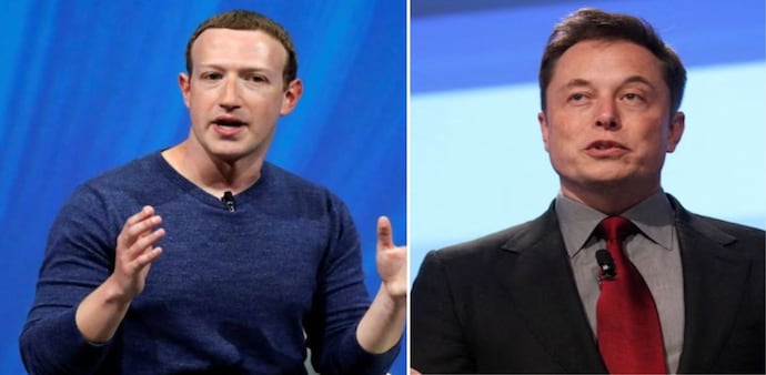 Meta CEO Mark Zuckerberg and Elon Musk Meta CEO Mark Zuckerberg and Elon Musk