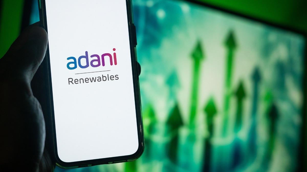Adani Green Energy share price today