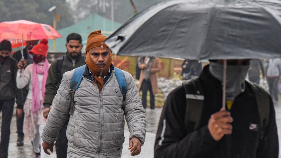 The weather activity has been attributed to an active western disturbance. The weather activity has been attributed to an active western disturbance.