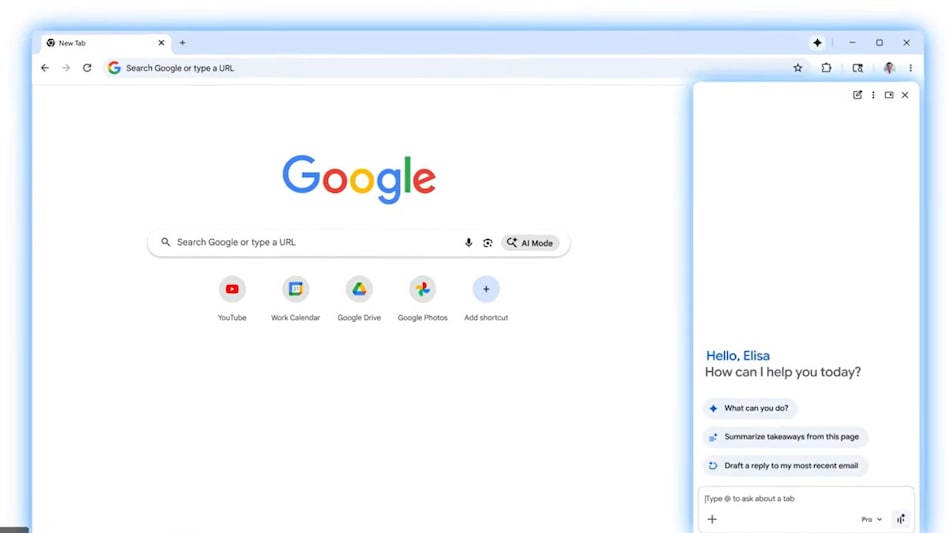 Gemini in Chrome Gemini in Chrome