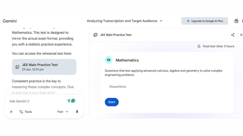 JEE Main practice with Gemini JEE Main practice with Gemini
