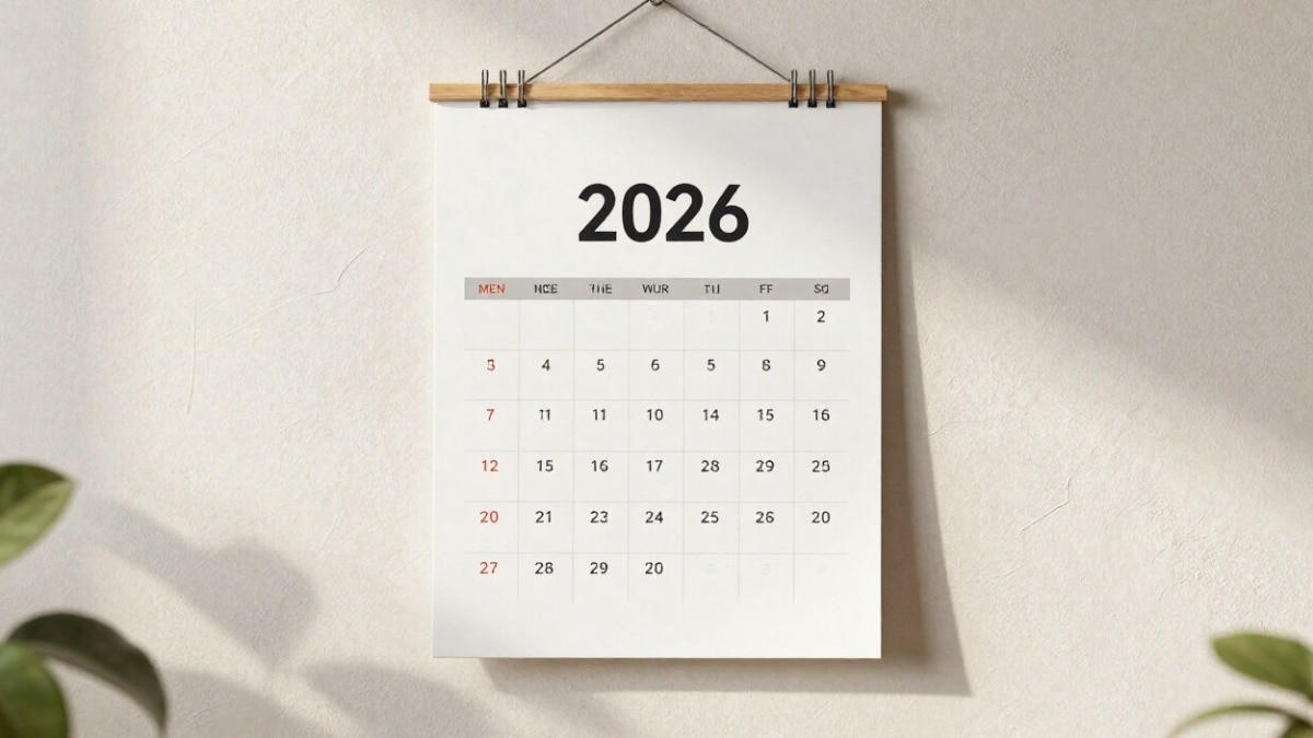 Calendar 2026
