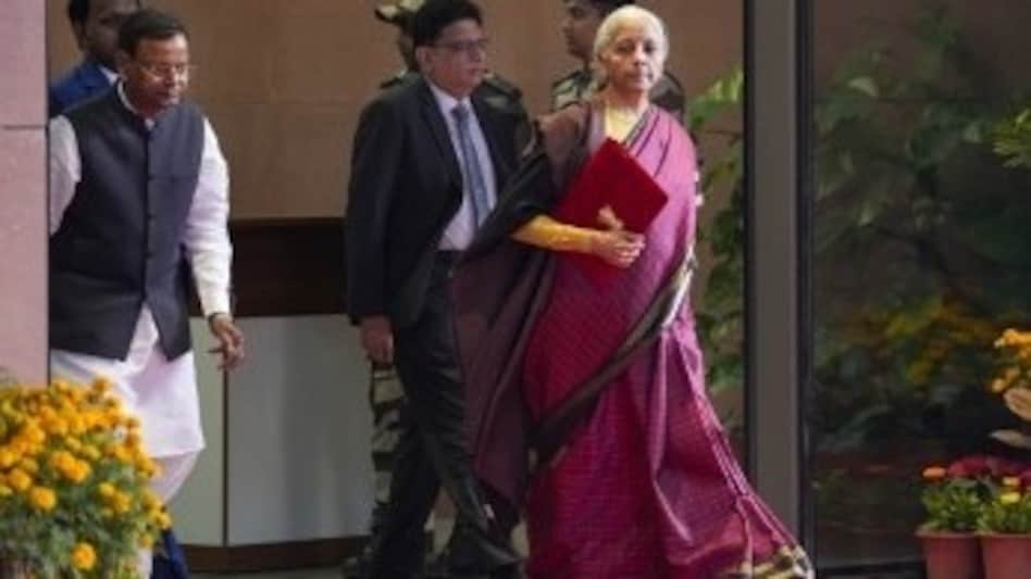 Budget 2026 LIVE: Nirmala Sitharaman seen donning a pink Kanjeevaram saree Budget 2026 LIVE: Nirmala Sitharaman seen donning a pink Kanjeevaram saree