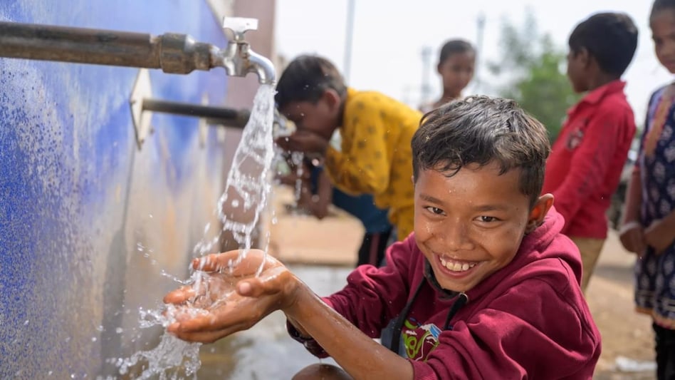 Union Budget 2026: Launched in 2019, JJM aims to provide tap water connections to 19 crore rural households, ensure 55 litres per capita per day, improve water quality and sustainability, and promote community participation. Union Budget 2026: Launched in 2019, JJM aims to provide tap water connections to 19 crore rural households, ensure 55 litres per capita per day, improve water quality and sustainability, and promote community participation.