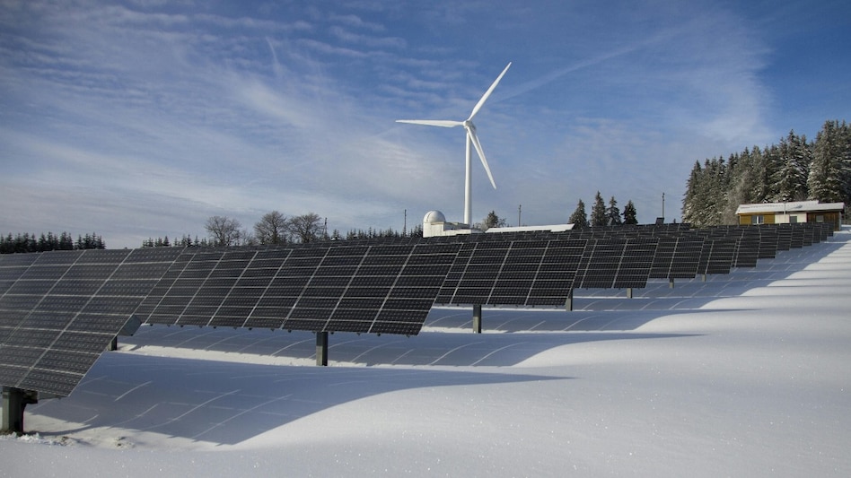 Among the wind energy companies, Suzlon Energy Ltd jumped more than 5.75 per cent to Rs 49.67, with its mcap nearing to Rs 68,000 crore. Among the wind energy companies, Suzlon Energy Ltd jumped more than 5.75 per cent to Rs 49.67, with its mcap nearing to Rs 68,000 crore.