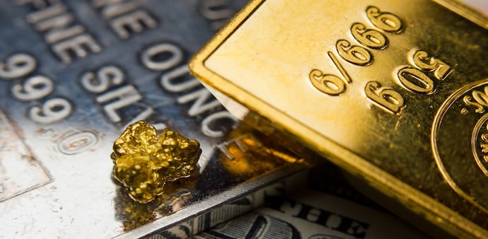 The rally spilled over into exchange-traded funds, with gold and silver ETFs gaining as much as 9% intraday. The rally spilled over into exchange-traded funds, with gold and silver ETFs gaining as much as 9% intraday.