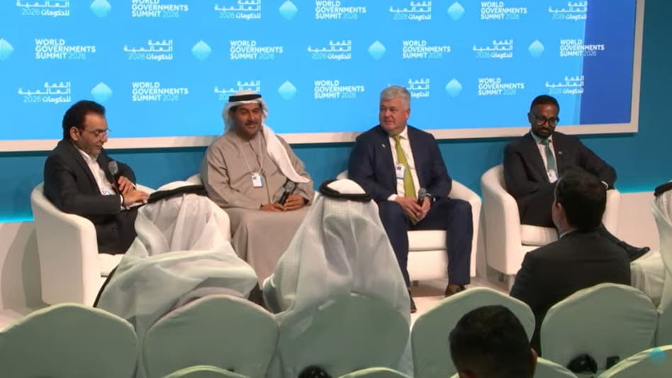 World Governments Summit 2026 (Siddharth Zarabi, Group Editor of Business Today, Khalifa Alshamsi, CEO of E& International and E& Life, Daniel Gallager of Robinhood and Ashish Koshy of Inception) World Governments Summit 2026 (Siddharth Zarabi, Group Editor of Business Today, Khalifa Alshamsi, CEO of E& International and E& Life, Daniel Gallager of Robinhood and Ashish Koshy of Inception)