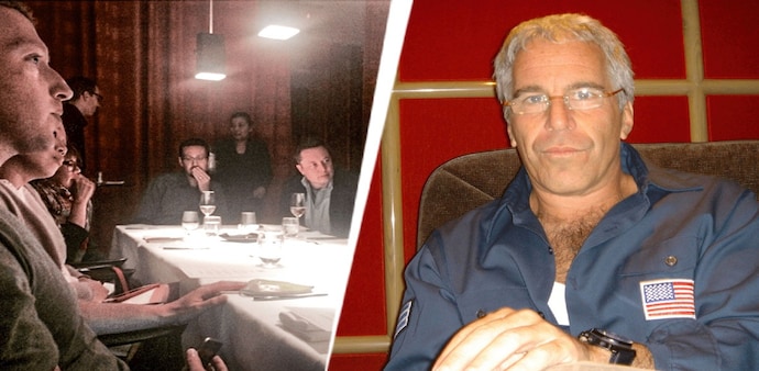 Files show Musk and Zuckerberg at Epstein-hosted dinner party. Files show Musk and Zuckerberg at Epstein-hosted dinner party.