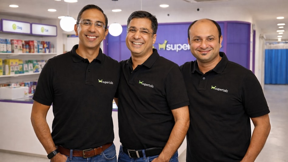 Founded in 2021 by Varun Sadana, Aman Tekriwal and Khanna, Supertails operates an end-to-end pet care ecosystem spanning veterinary clinics, at-home consultations and grooming services Founded in 2021 by Varun Sadana, Aman Tekriwal and Khanna, Supertails operates an end-to-end pet care ecosystem spanning veterinary clinics, at-home consultations and grooming services
