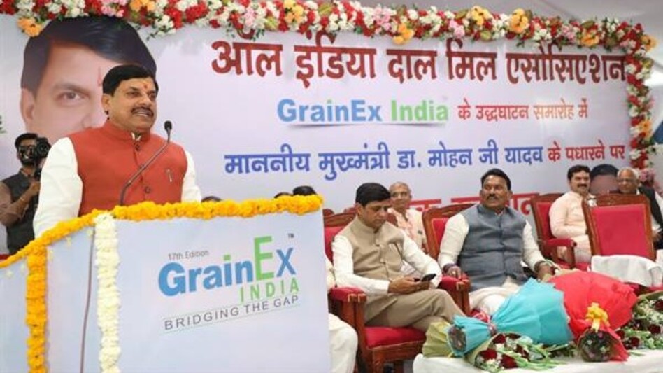 Madhya Pradesh Chief Minister Mohan Yadav at Green Ex exhibition in Indore Madhya Pradesh Chief Minister Mohan Yadav at Green Ex exhibition in Indore