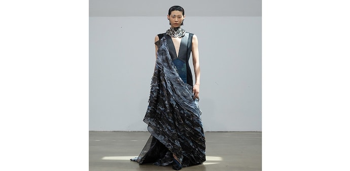 Designer Yuima Nakazato's collection at Paris Haute Couture Week / photography by Gio Staiano Designer Yuima Nakazato's collection at Paris Haute Couture Week / photography by Gio Staiano