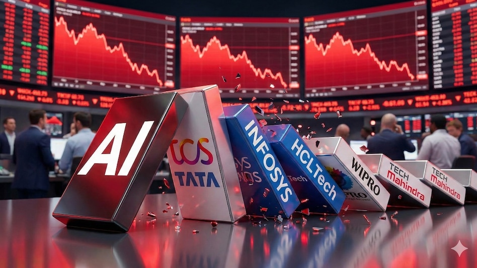 Infosys ADRs plummeted 9.4 per cent to settle at $14.21 on NYSE overnight. Wipro tanked 4.6 per cent to $2.28. Cognizant, which is not listed in India, also declined 7.16 per cent to $65.83. Infosys ADRs plummeted 9.4 per cent to settle at $14.21 on NYSE overnight. Wipro tanked 4.6 per cent to $2.28. Cognizant, which is not listed in India, also declined 7.16 per cent to $65.83.