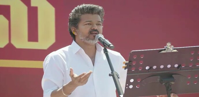 Vijay expressed his certainty about the voters’ appetite for change in Tamil Nadu Vijay expressed his certainty about the voters’ appetite for change in Tamil Nadu
