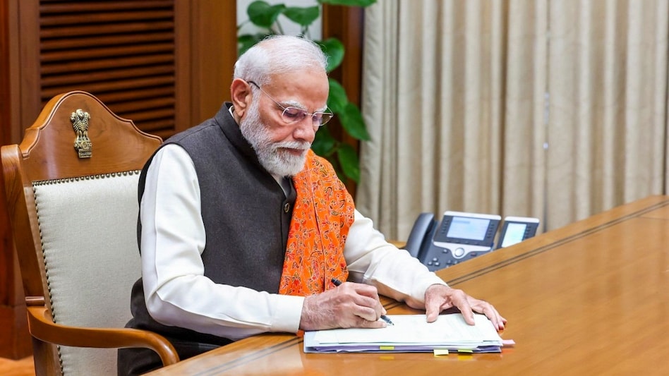 Drawing a historical comparison, Modi said India missed earlier industrial transformations but must lead the present technological shift. (File photo) Drawing a historical comparison, Modi said India missed earlier industrial transformations but must lead the present technological shift. (File photo)