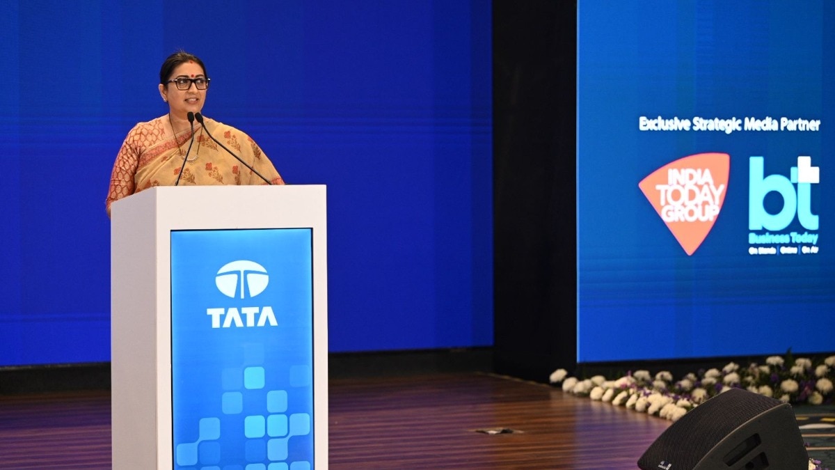 'Saas bhi kabhi bahu thi': Smriti Irani pushes for AI adoption by women at India AI Impact summit 