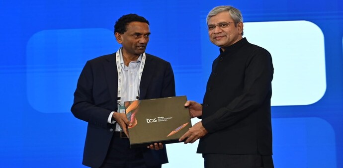 IT Minister Ashwini Vaishnaw at India AI Summit 2026 IT Minister Ashwini Vaishnaw at India AI Summit 2026