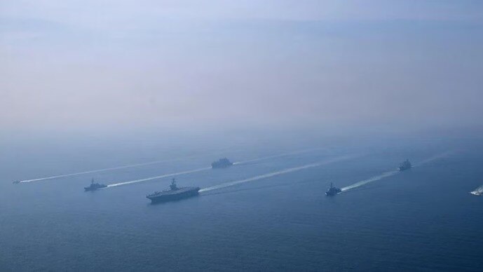 Iran launches live-fire drills in Strait of Hormuz amid US nuclear talks in Geneva