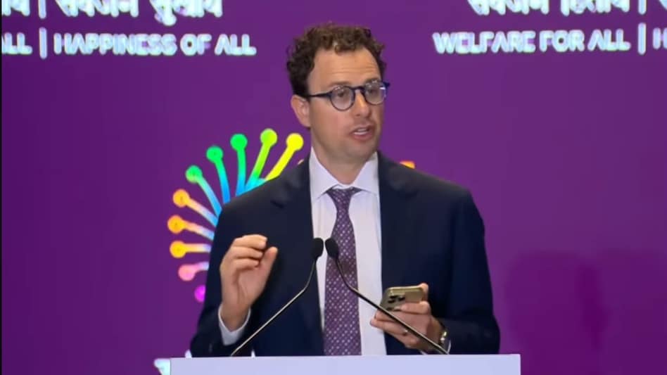 India AI Summit 2026, Bharat Mandapam, New Delhi: Dario Amodei described the rapid pace of AI development as unprecedented India AI Summit 2026, Bharat Mandapam, New Delhi: Dario Amodei described the rapid pace of AI development as unprecedented