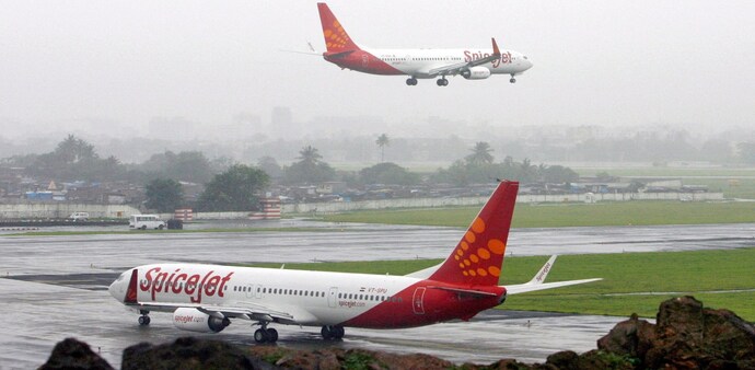 SpiceJet shares traded 0.12 per cent lower at Rs 16.93 on the BSE at 12 pm on Thursday. The stock slipped as much as 1.59 per cent to day’s low of Rs 16.68 on BSE in early trade, down from previous close of Rs 16.95 apiece. SpiceJet shares traded 0.12 per cent lower at Rs 16.93 on the BSE at 12 pm on Thursday. The stock slipped as much as 1.59 per cent to day’s low of Rs 16.68 on BSE in early trade, down from previous close of Rs 16.95 apiece.