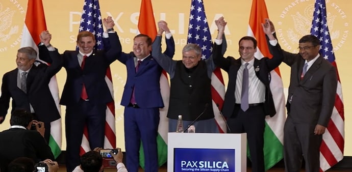 The declaration was signed at the ongoing India AI Impact Summit in Delhi. The declaration was signed at the ongoing India AI Impact Summit in Delhi.