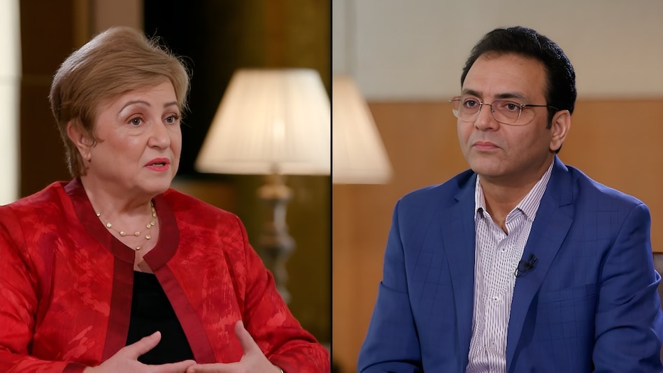 IMF chief Kristalina Georgieva lauds India AI Impact Summit 2026 IMF chief Kristalina Georgieva lauds India AI Impact Summit 2026