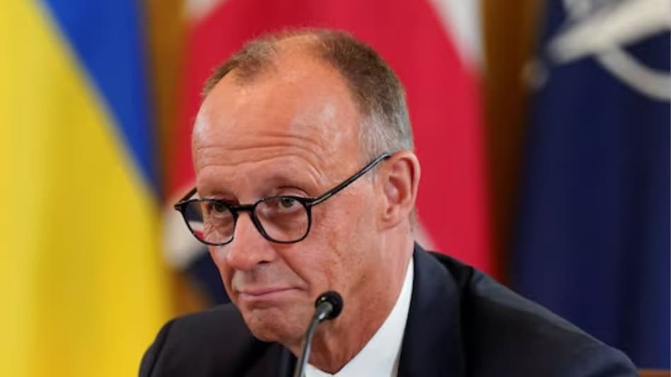 At the Munich Security Conference last week, Merz said the war in Ukraine would end only when Russia is “at least economically, potentially militarily, exhausted". At the Munich Security Conference last week, Merz said the war in Ukraine would end only when Russia is “at least economically, potentially militarily, exhausted".